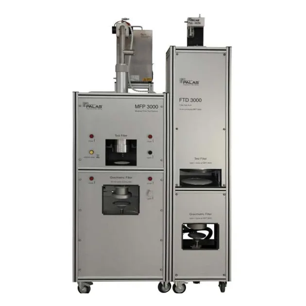 PALAS MFP3000 Filter Kinerja Test Bench