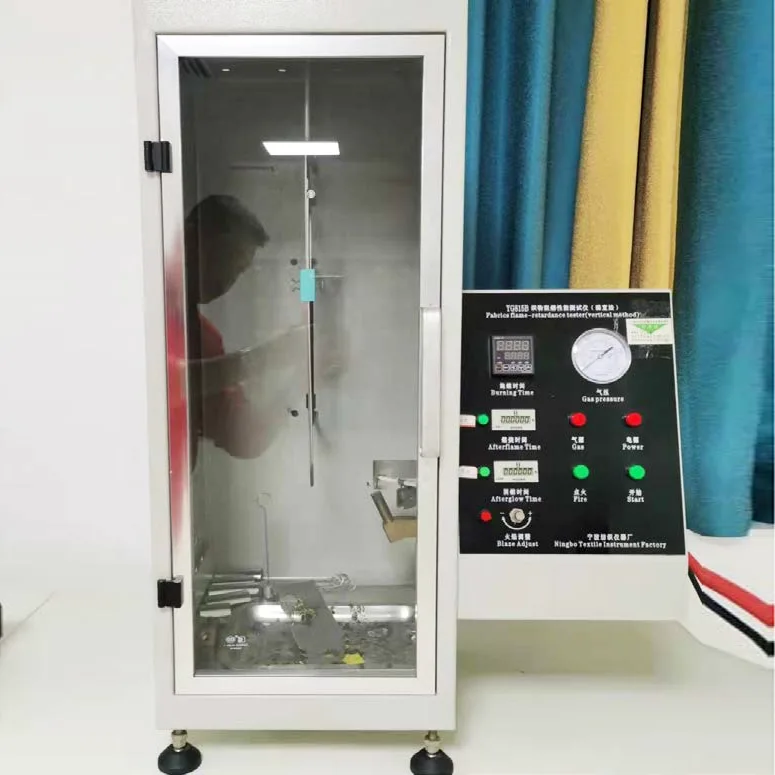 YG815B Fabric Flame Retardant Performance Tester (Metode Vertikal)